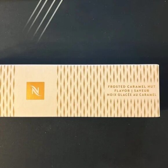 Nespresso Vertuo (VL) 2023 Limited Edition Frosted Caramel Nut Sleeve - Picture 3 of 4